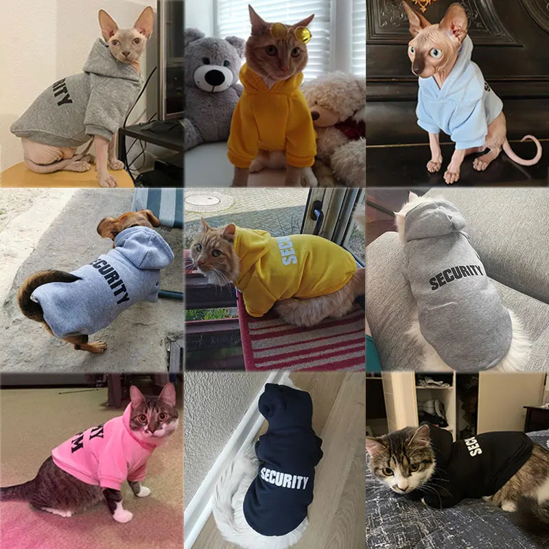 Warm Cat & Small Dog Hoodie