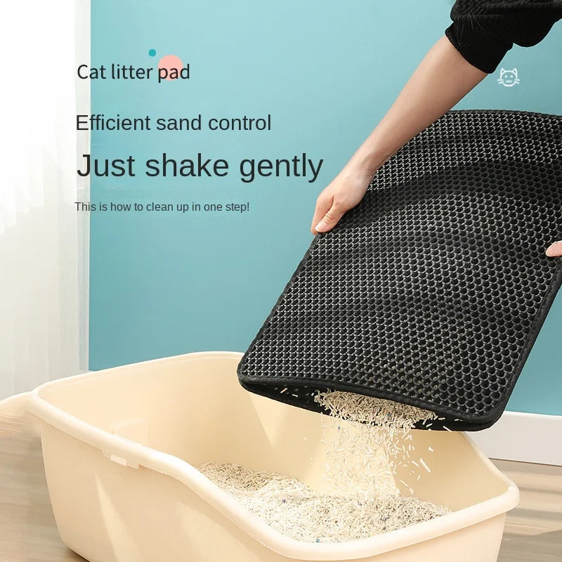 Waterproof Double-Layer Cat Litter Mat