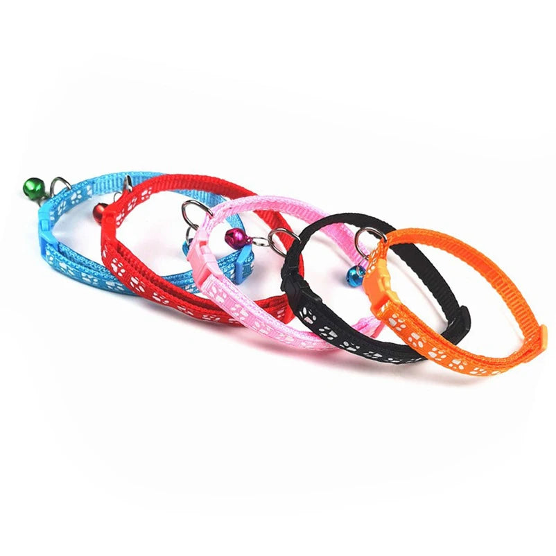 Colorful Pet Bell Collar