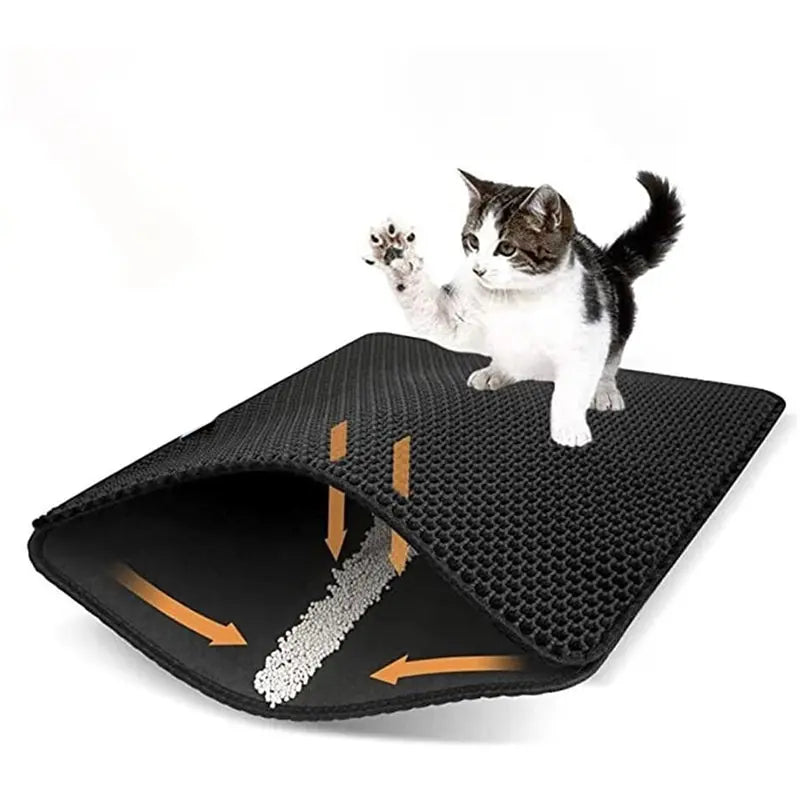 Waterproof Double-Layer Litter Mat