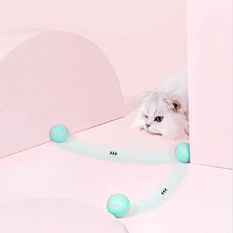 USB Charging Rolling Cat Ball