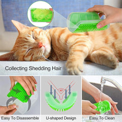 Cat Scratcher & Grooming Massager