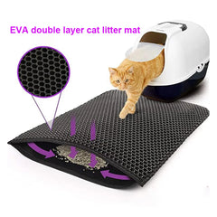 Waterproof Double-Layer Cat Litter Mat