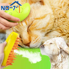 Electric Pet Steamy Grooming Brush