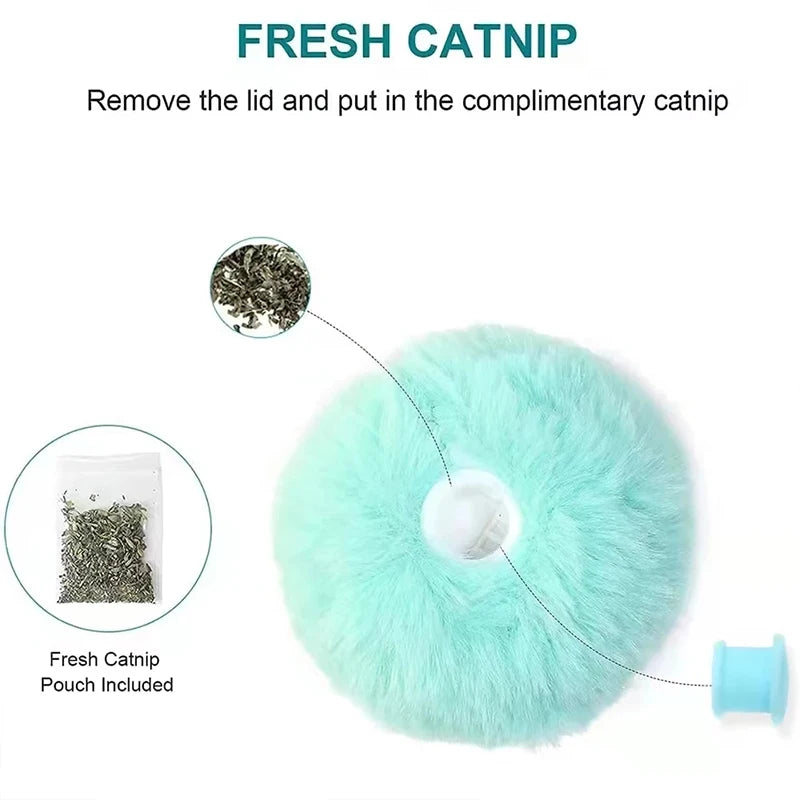 Plush Electric Catnip Ball