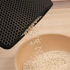 Waterproof Double-Layer Litter Mat