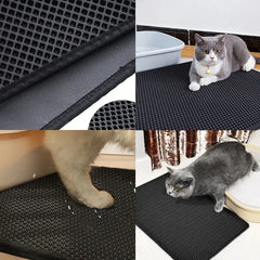 Waterproof Double-Layer Litter Mat