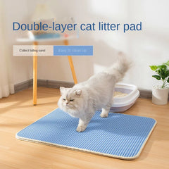 Waterproof Double-Layer Cat Litter Mat