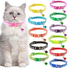 Colorful Pet Bell Collar